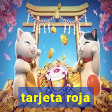 tarjeta roja